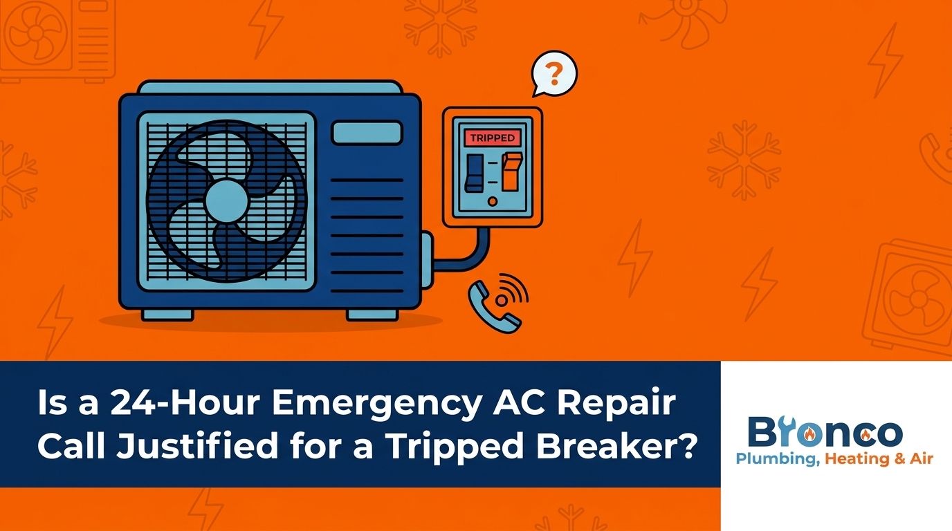 Is a 24-Hour Emergency AC Repair Call Justified for a Tripped Breaker?