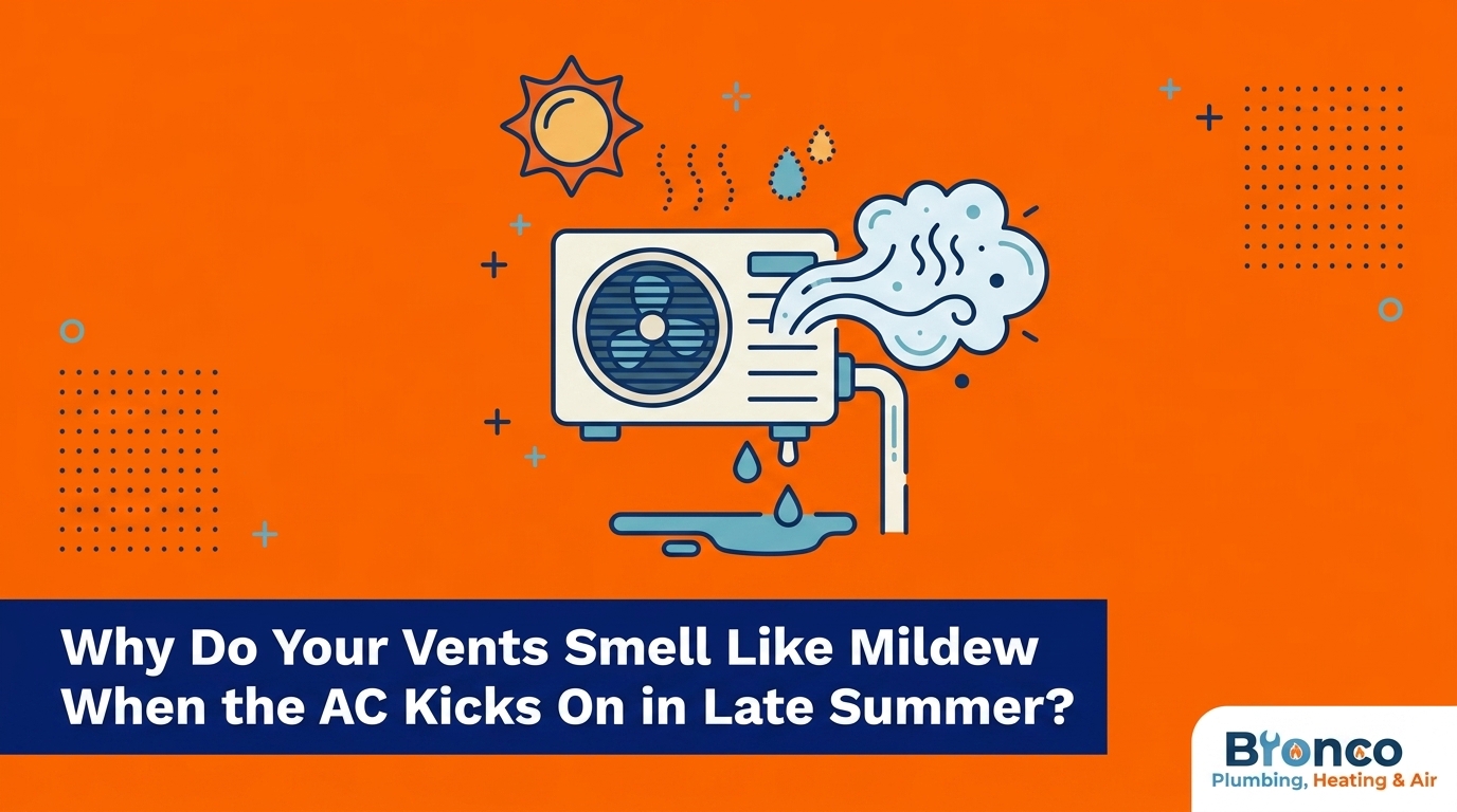 Why Your Vents Smell Like Mildew When the AC Kicks On in Late Summer