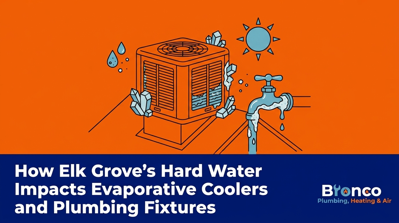 Elk Grove's Hard Water Impact on Evaporative Coolers and Plumbing Fixtures