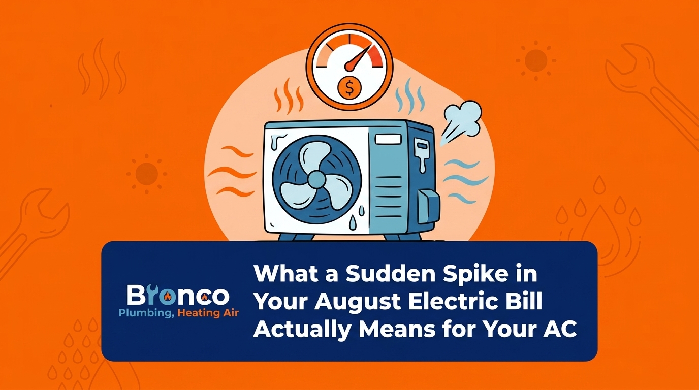 What a Sudden Spike in Your August Electric Bill Actually Means for Your AC