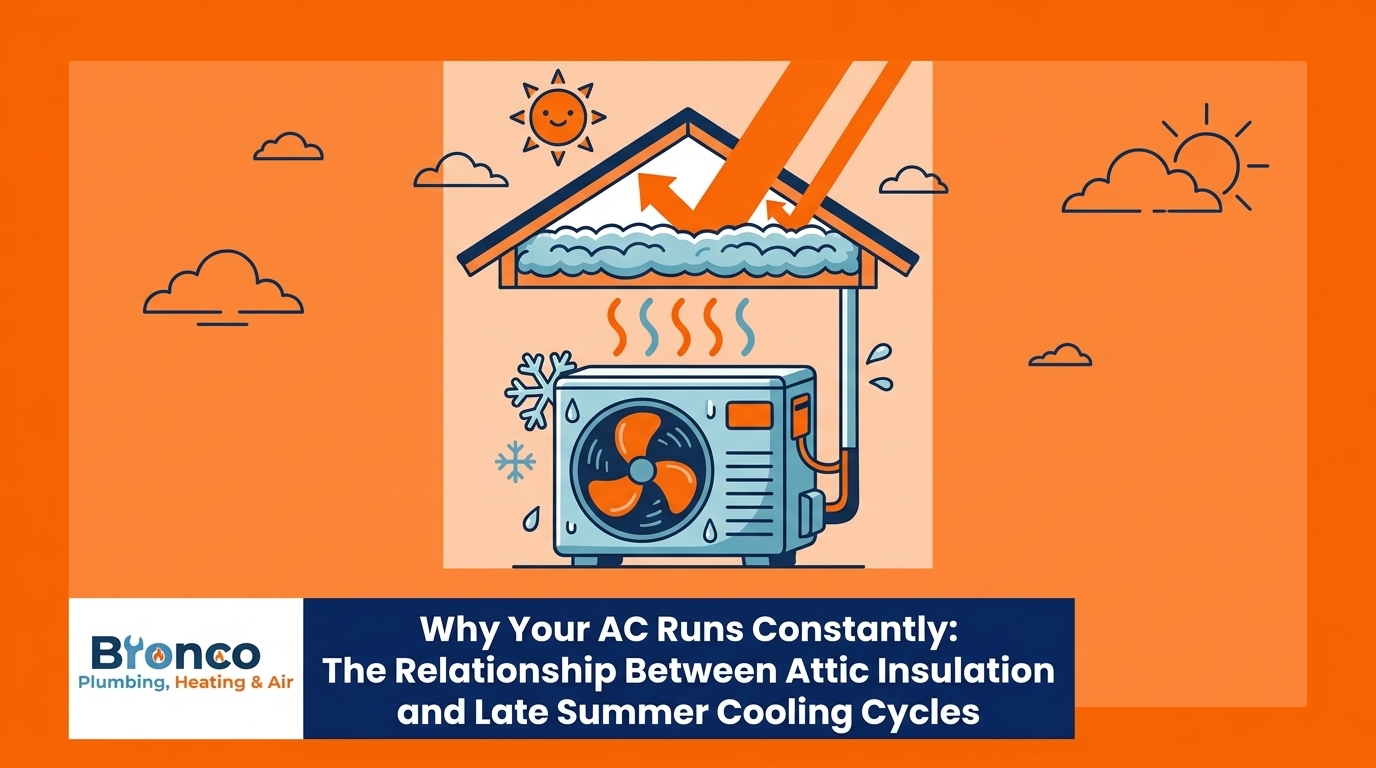 The Relationship Between Attic Insulation and Late Summer Cooling Cycles