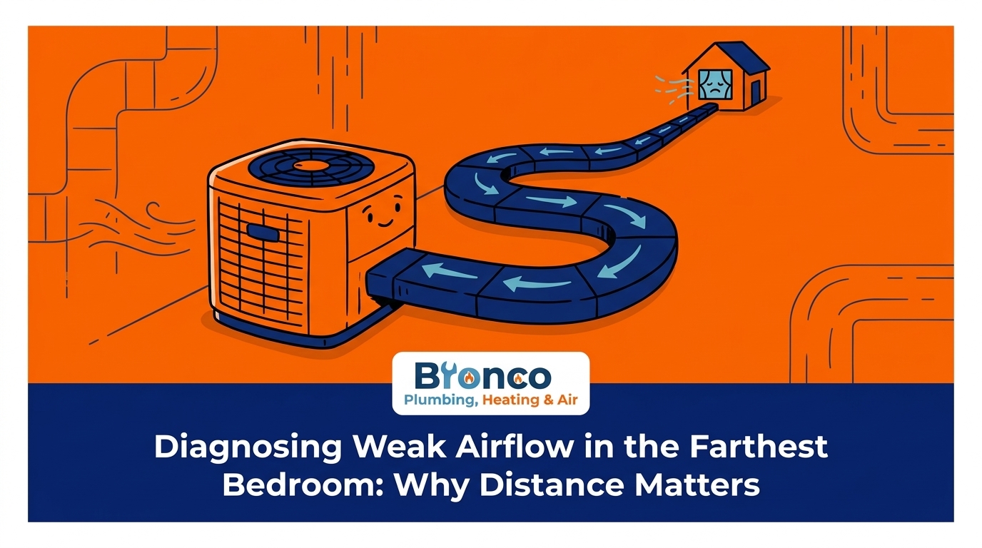 Diagnosing Weak Airflow in the Farthest Bedroom of Your House
