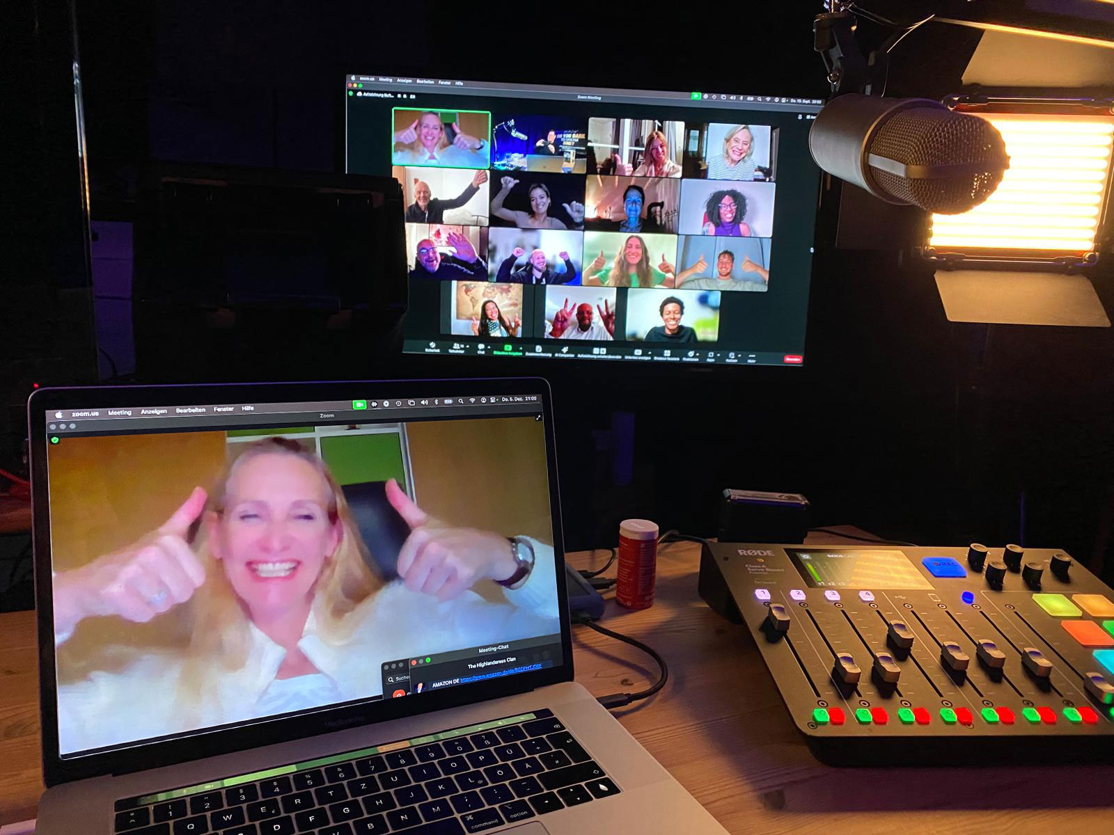 Gisbert Reuter zoom gathering