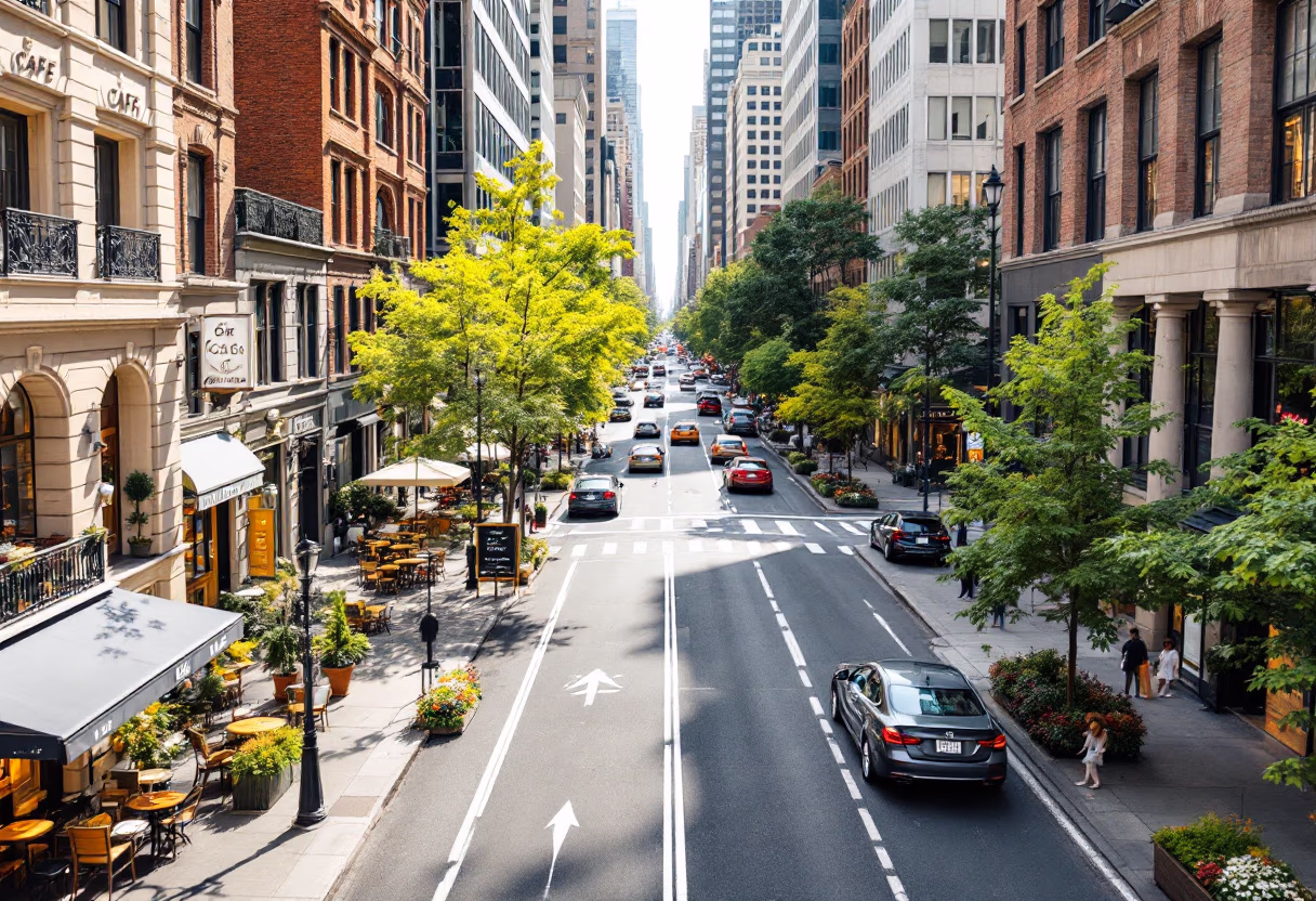 [background image] image of an urban cityscape (for a film production company)