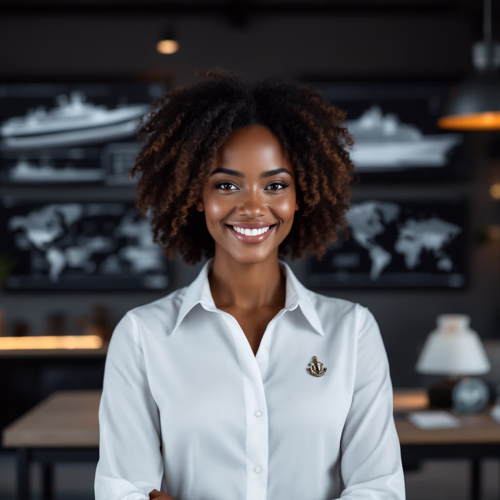 [team] image of individual team member (for a maritime service)