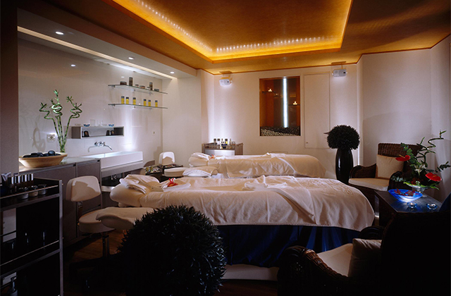A private spa room within G Spa.