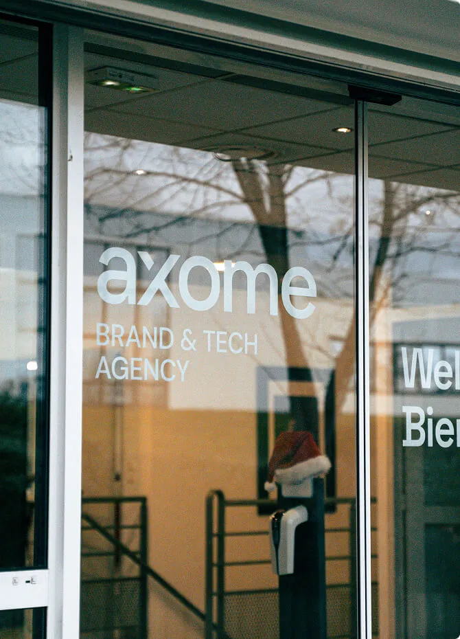 Page de contact Axome - rencontrez l’équipe de l’agence