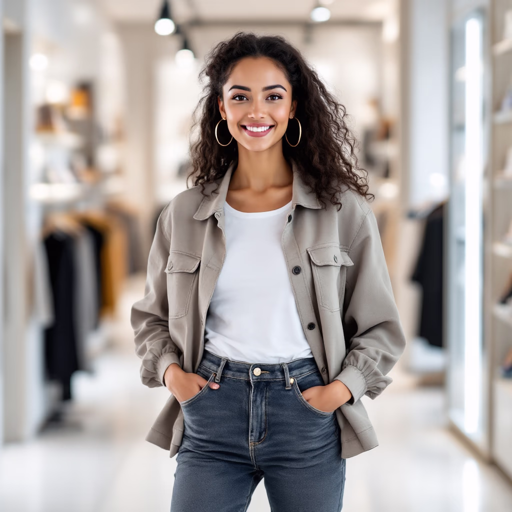 [team] image of team member (for a footwear store)