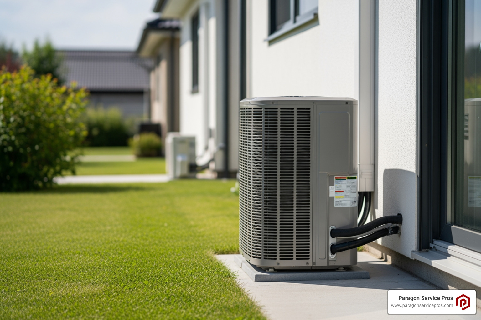 infographic showing how an air conditioning system removes heat from indoor air, circulates refrigerant through coils, and releases heat outdoors through the condenser unit, with arrows indicating the cooling cycle flow - ac repair gilbert az