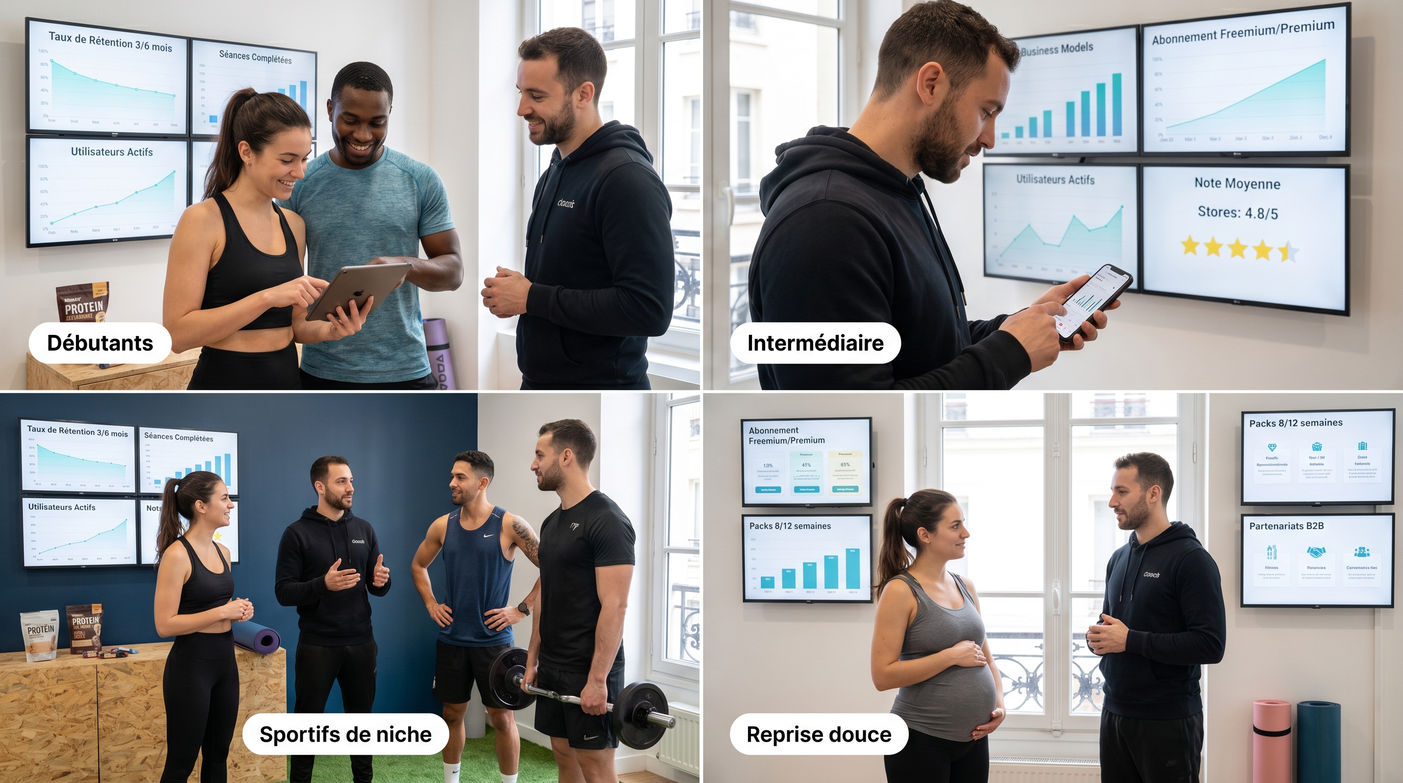 application fitness - illustration éditoriale 1