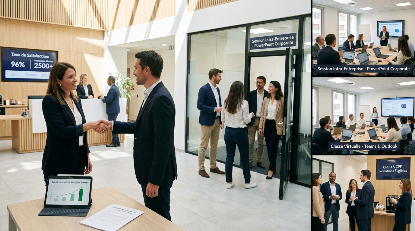 organisme de formation bureautique - illustration éditoriale 5