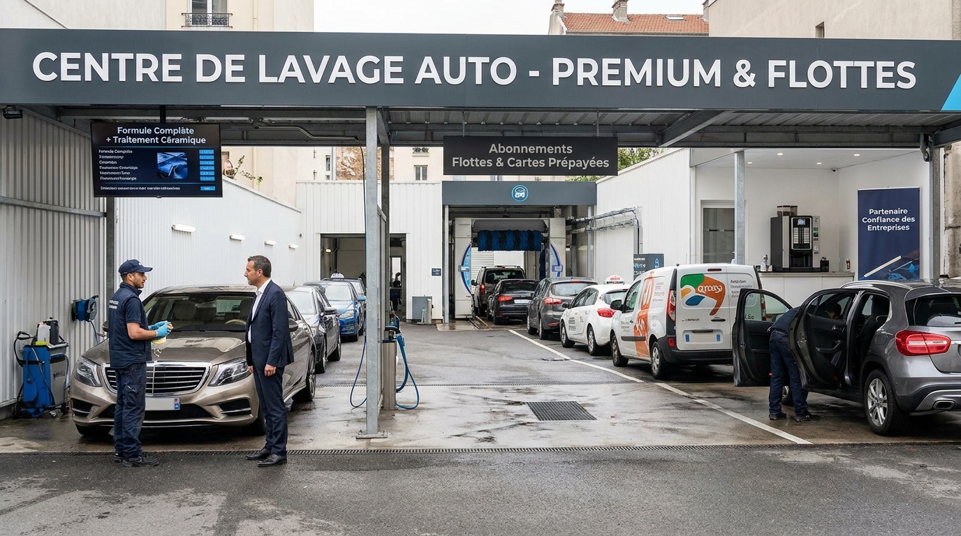 centre de lavage auto - illustration éditoriale 5