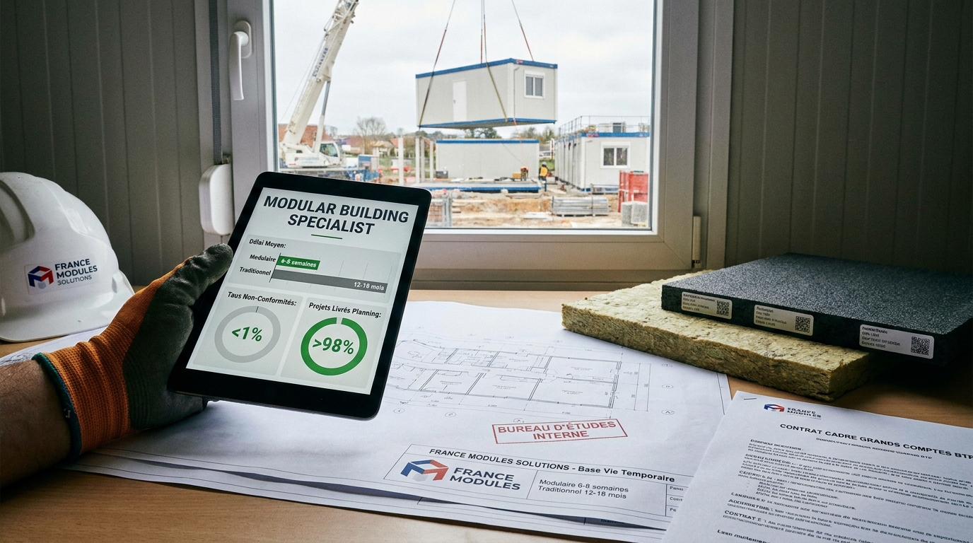 spécialiste construction modulaire - illustration éditoriale 3