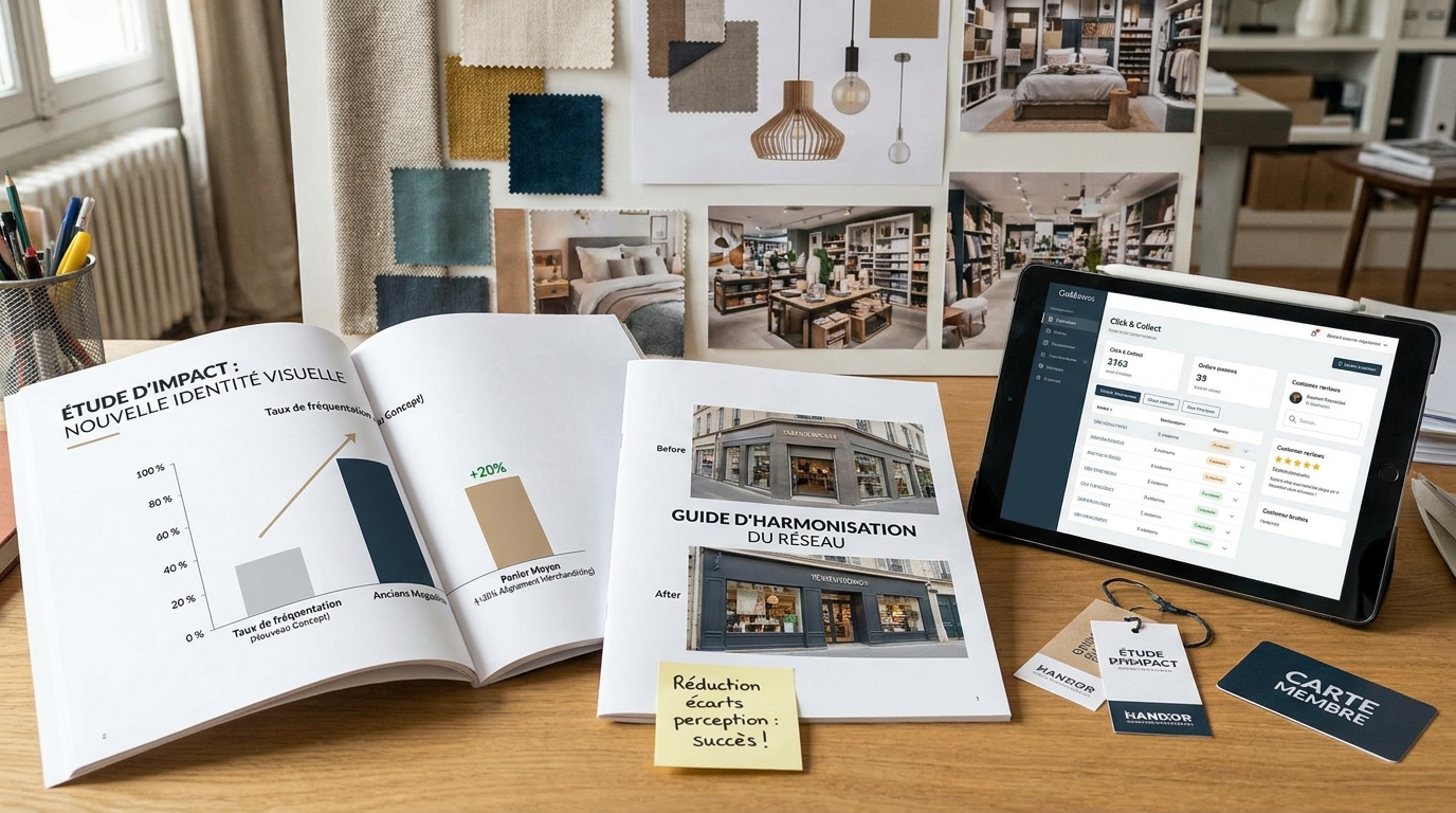 réseau de magasins de décoration - illustration éditoriale 3