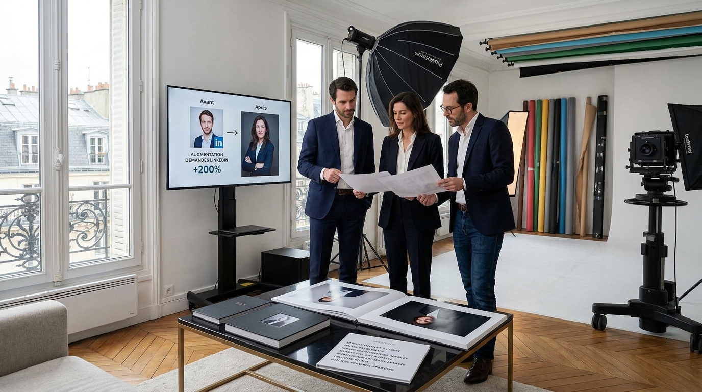 studio photo portrait - illustration éditoriale 2
