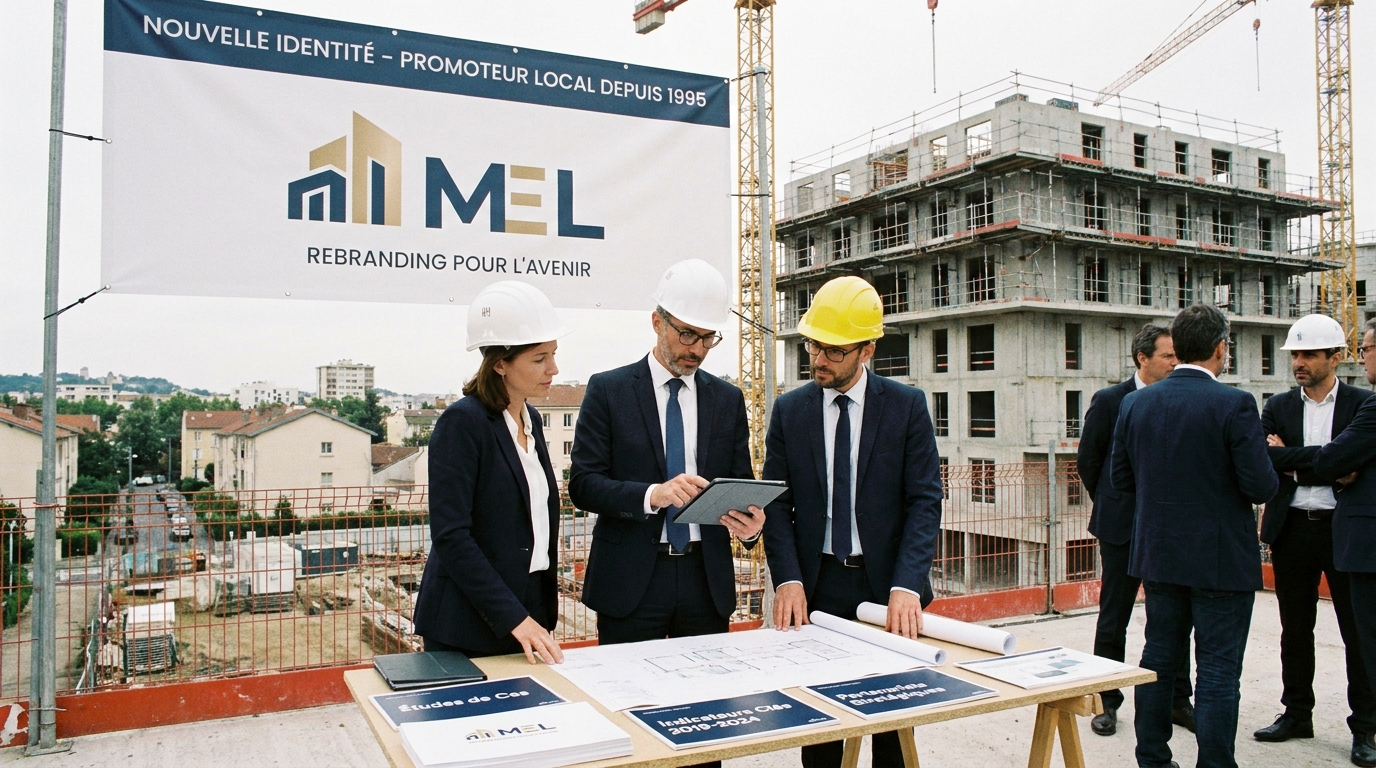 promoteur immobilier local - illustration éditoriale 2