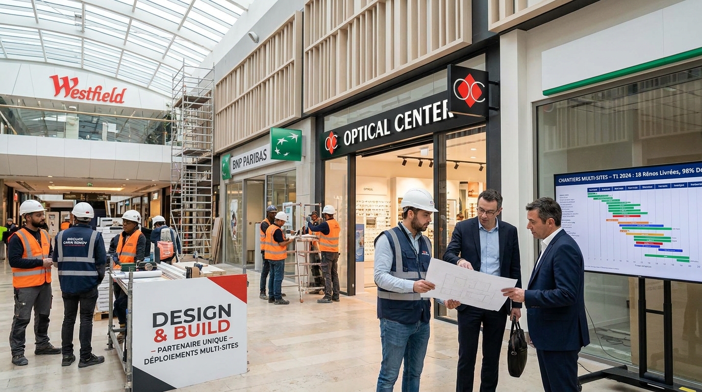 spécialiste rénovation commerces - illustration éditoriale 1