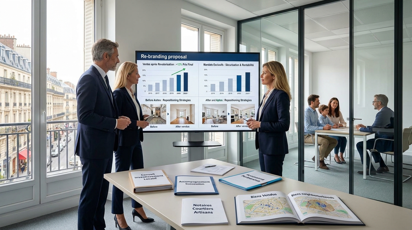 expert immobilier - illustration éditoriale 2