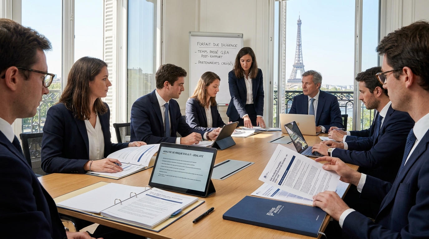 cabinet de due diligence - illustration éditoriale 5