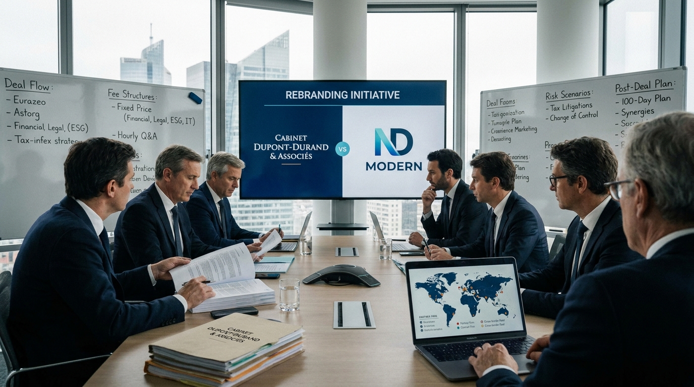 cabinet de due diligence - illustration éditoriale 2