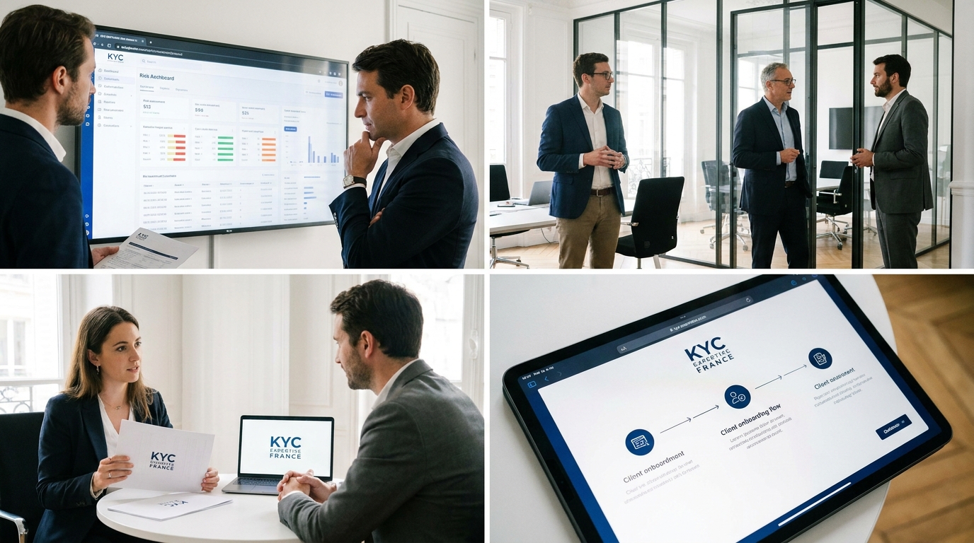 cabinet KYC / AML - illustration éditoriale 1