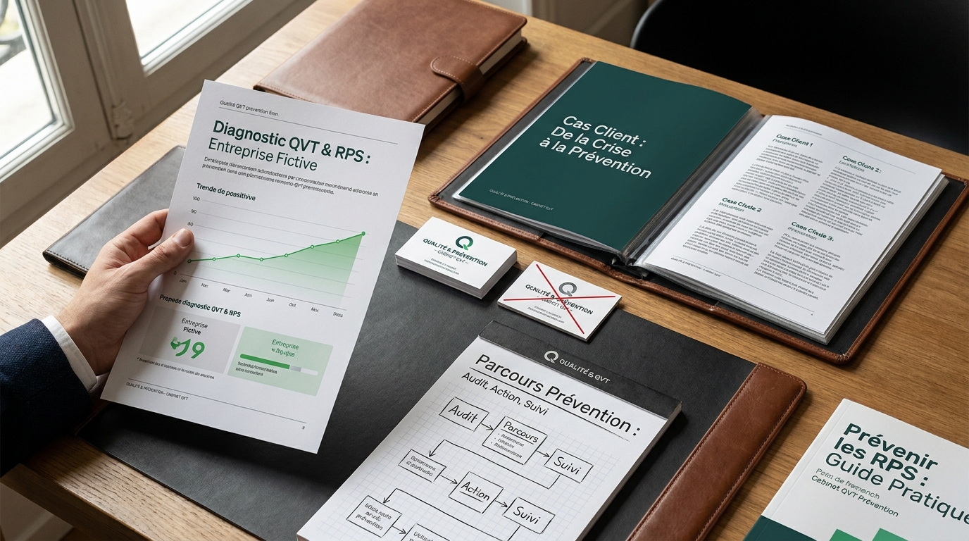 cabinet de prévention QVT - illustration éditoriale 3