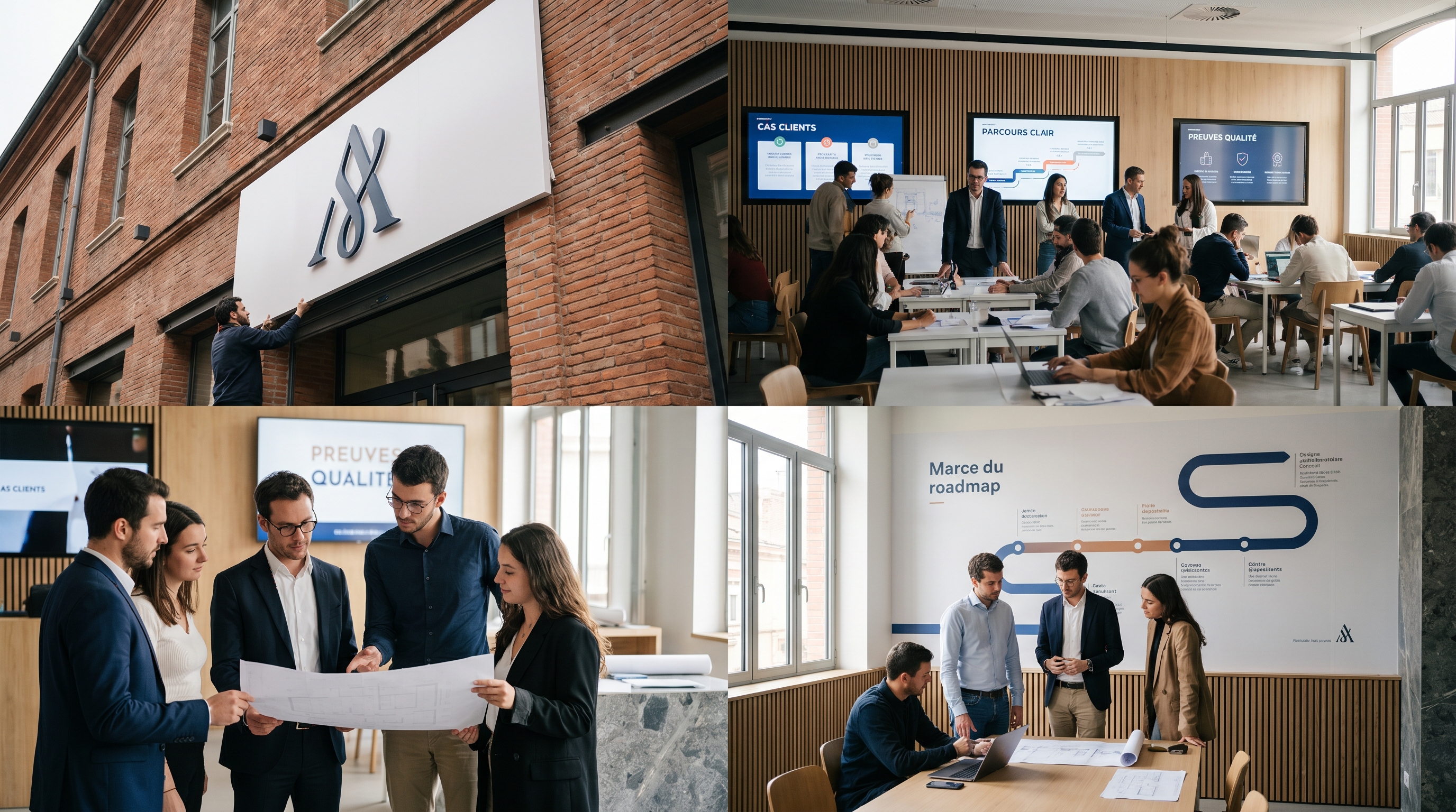 Illustration rebranding centre de préparation concours
