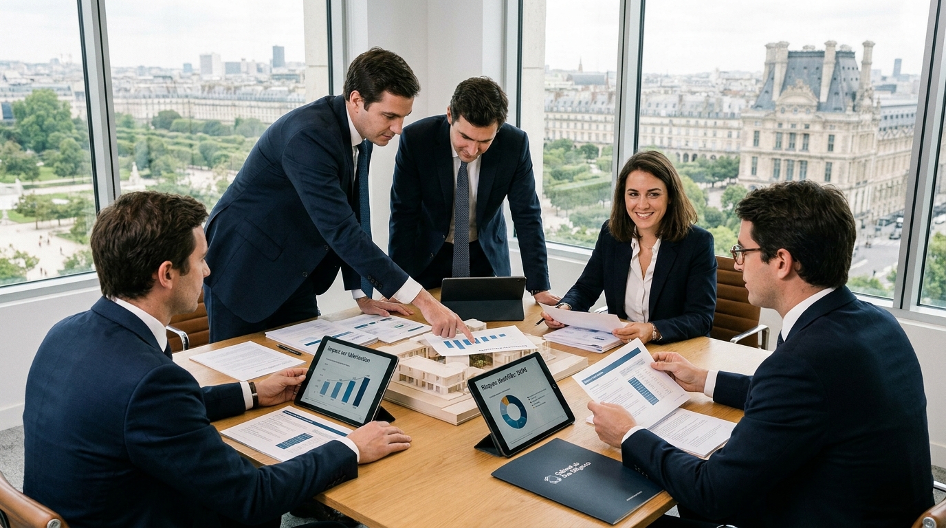 cabinet de due diligence - illustration éditoriale 5