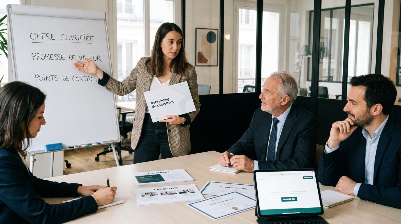 consultant indépendant - illustration éditoriale 1