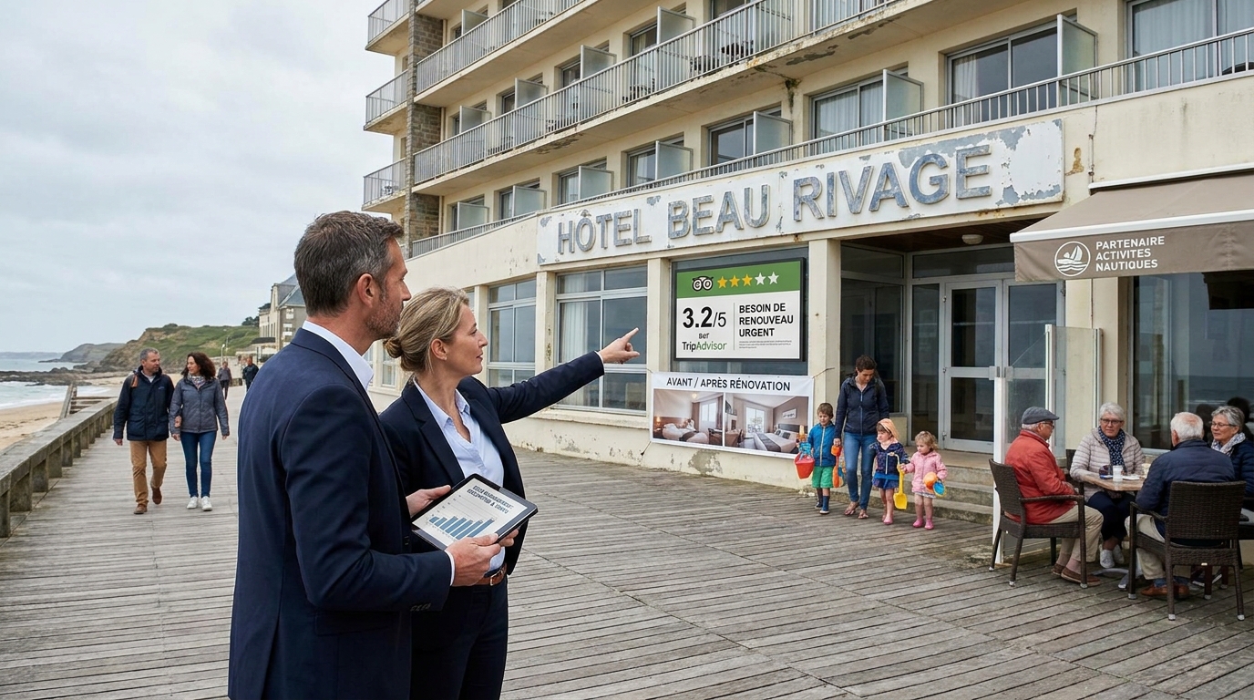 hôtel bord de mer - illustration éditoriale 2