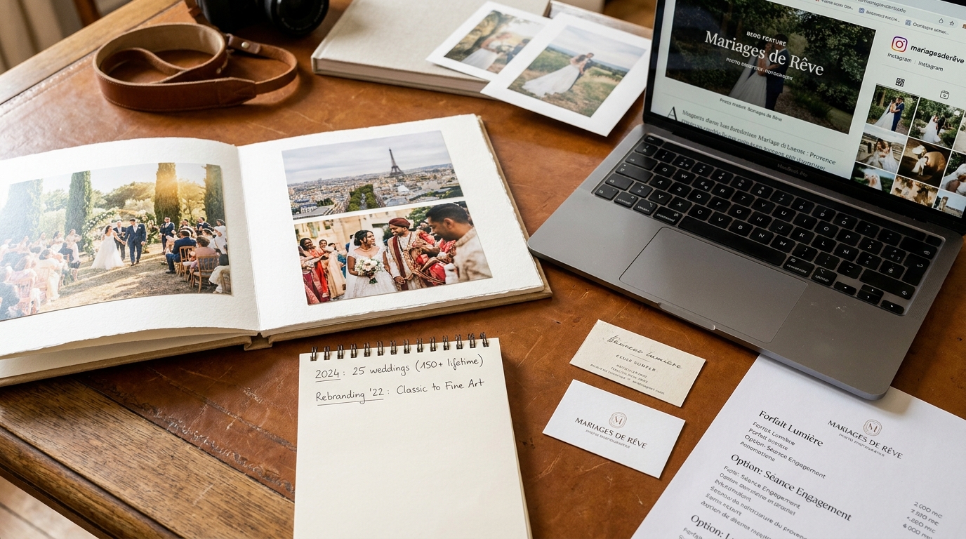 photographe de mariage - illustration éditoriale 3