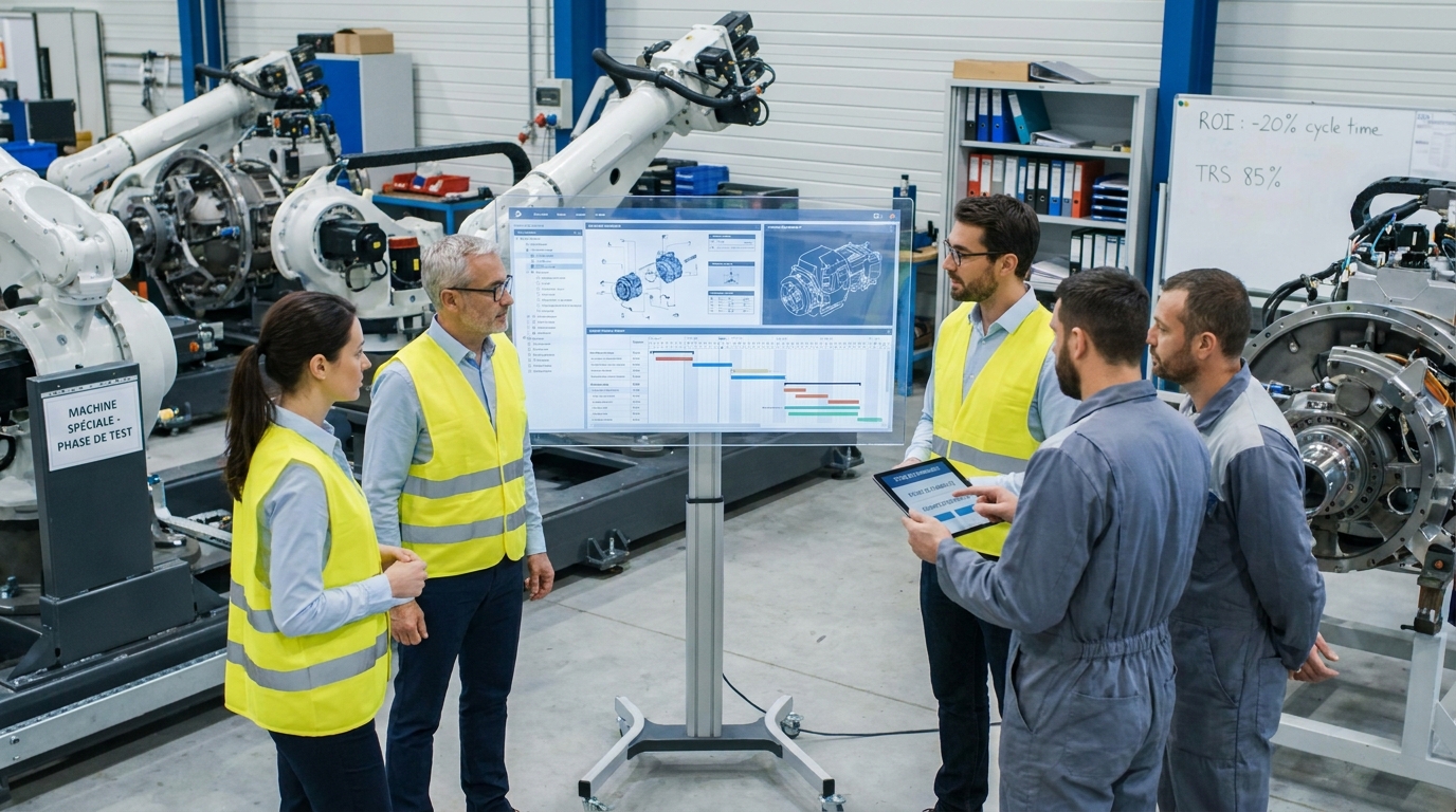fabricant de machines spéciales - illustration éditoriale 1