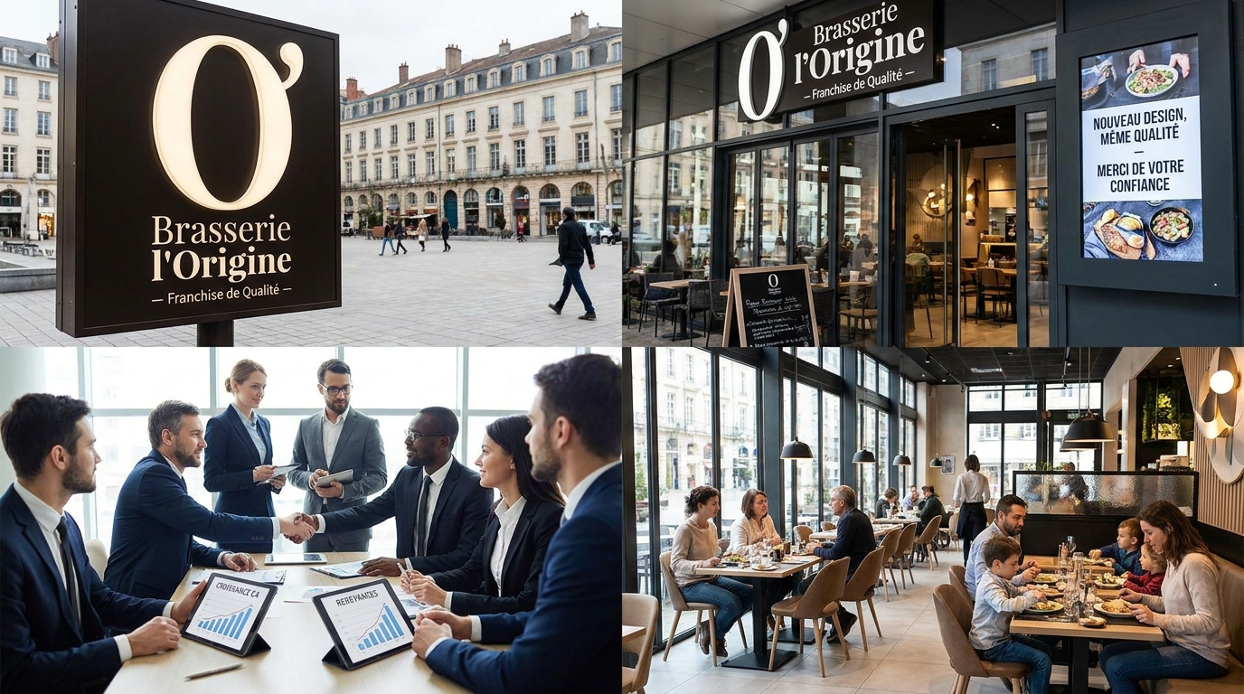 franchise de restauration - illustration éditoriale 5