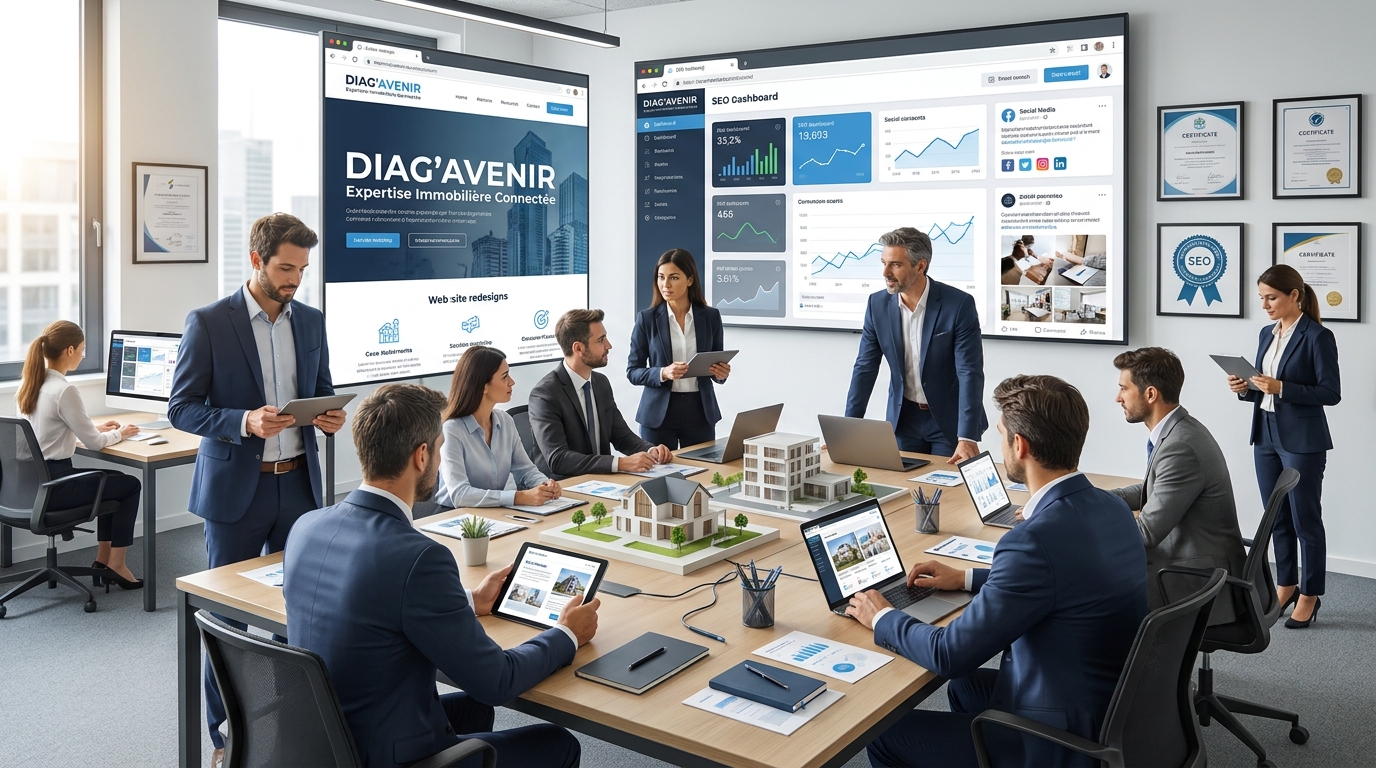 diagnostiqueur immobilier - illustration éditoriale 4