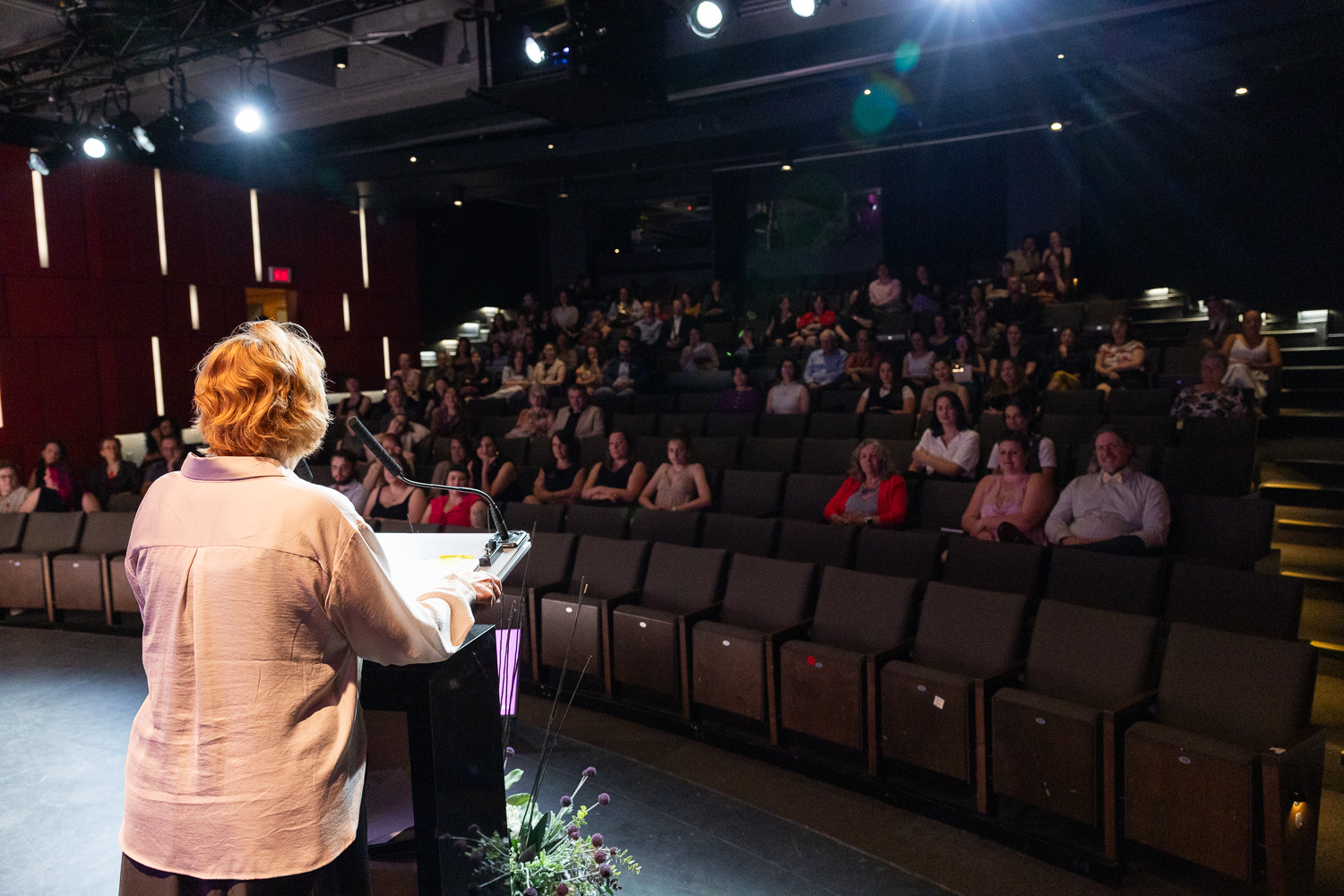 Réalisation d'une réception par Joanie Laliberté