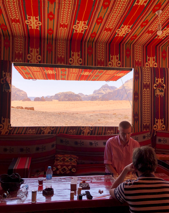 image of a guided tour group