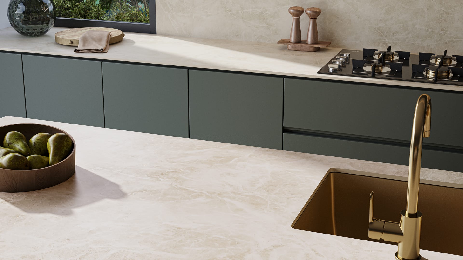 Modern kitchen interior