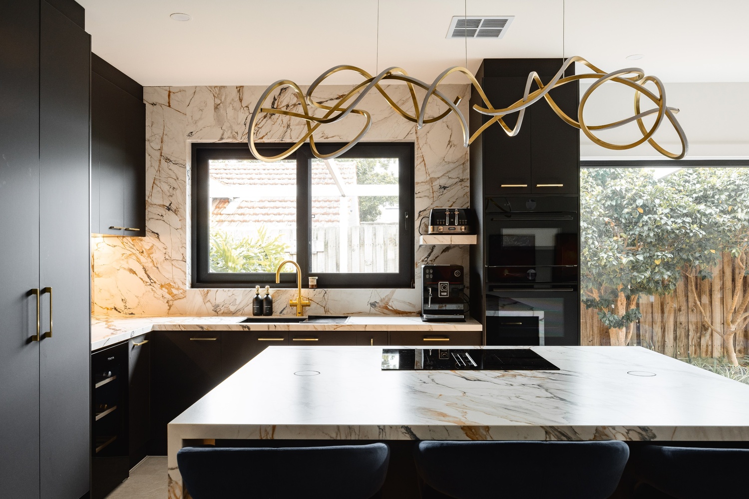 Modern kitchen interior