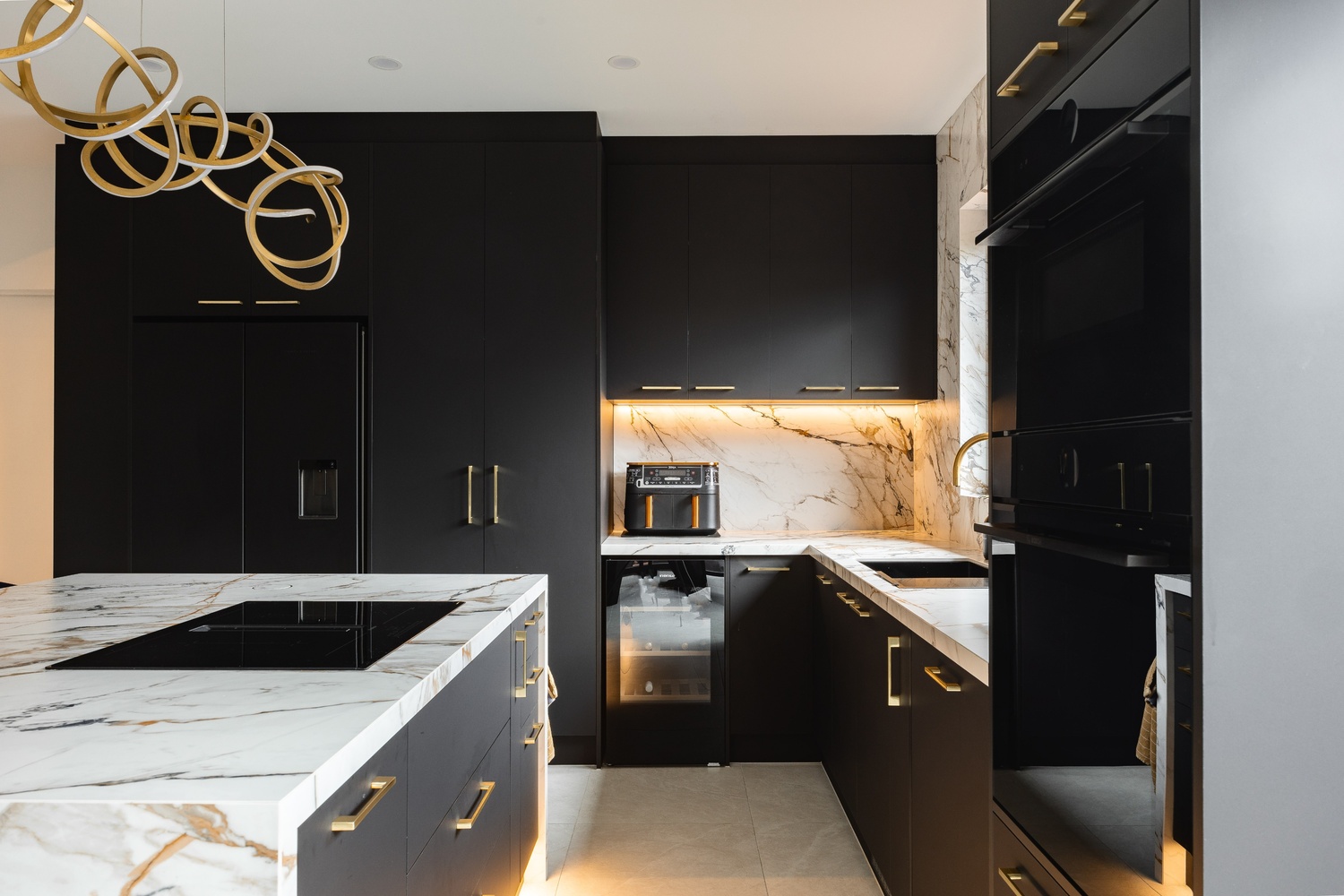 Modern kitchen interior