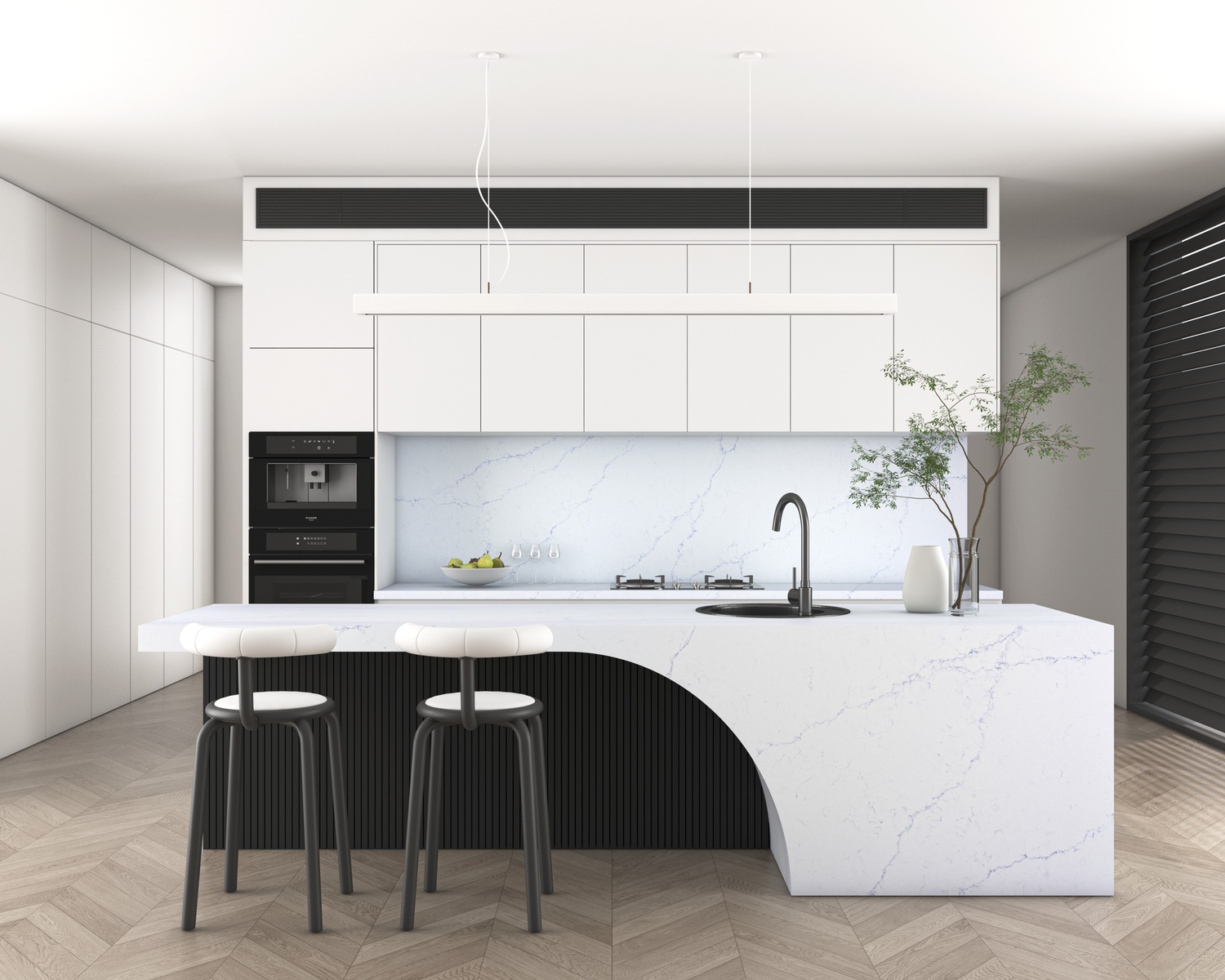 Modern kitchen interior