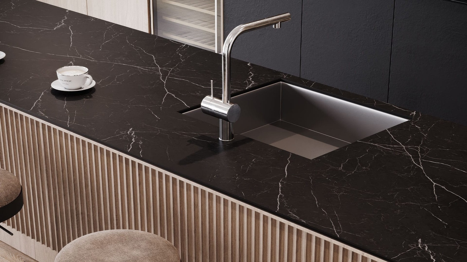 Modern kitchen interior