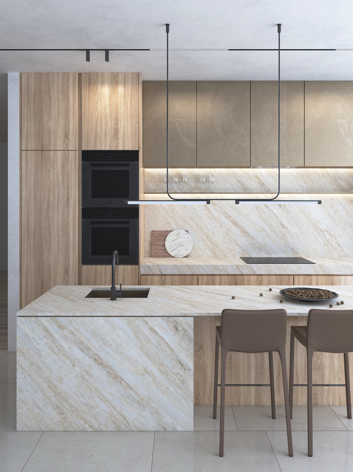 Modern kitchen interior