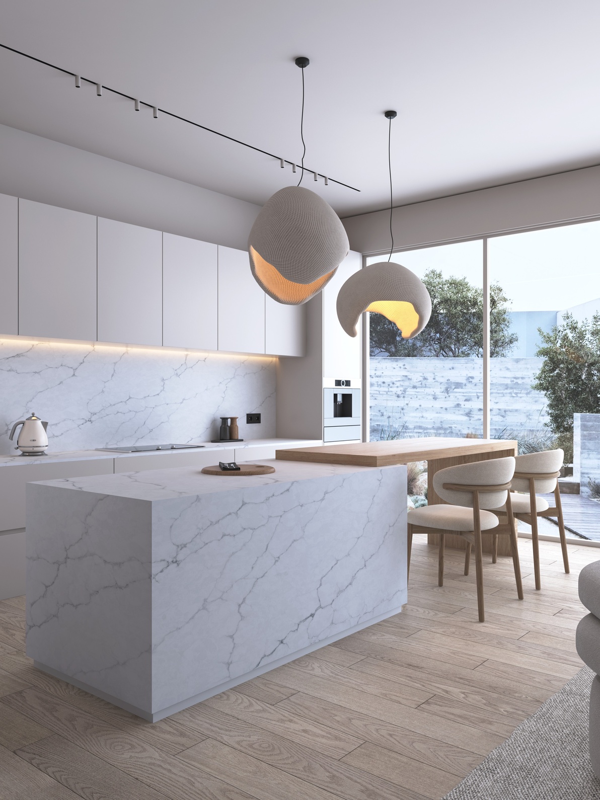 Modern kitchen interior