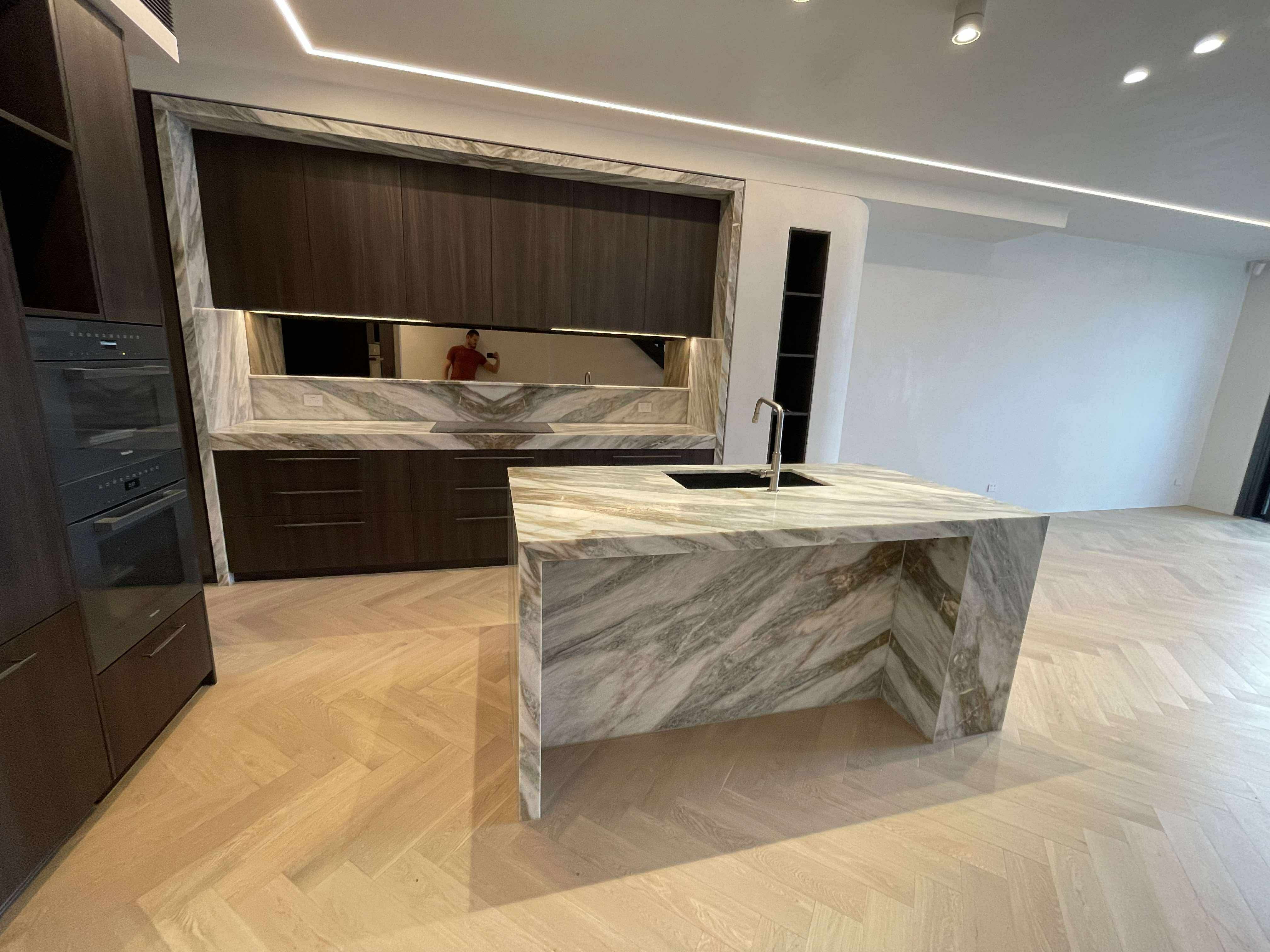 Modern kitchen interior