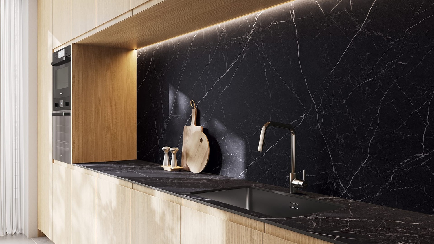 Modern kitchen interior