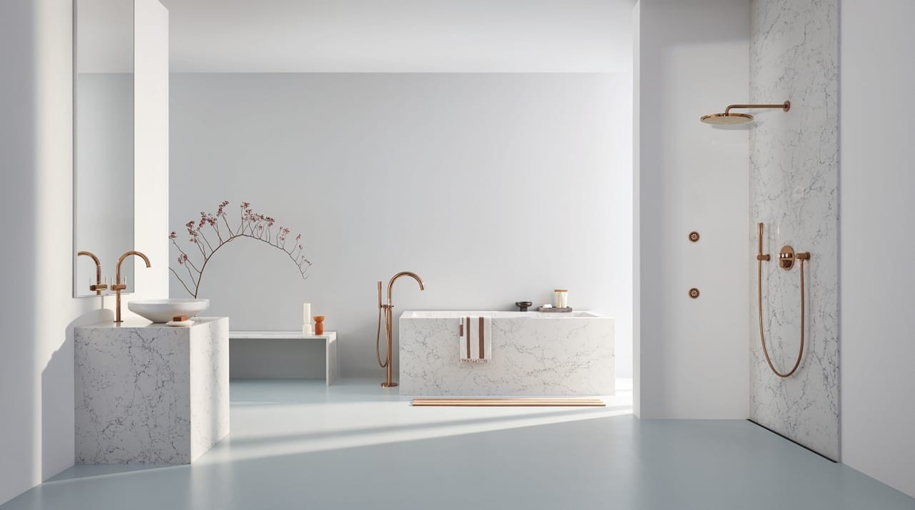 Stylish bathroom design