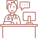 TeleHealth Visits Icon