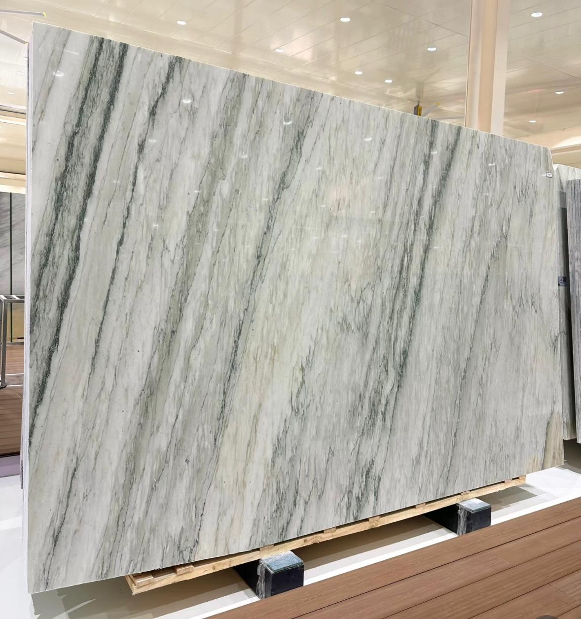 Majestic sicilly green full slab marble