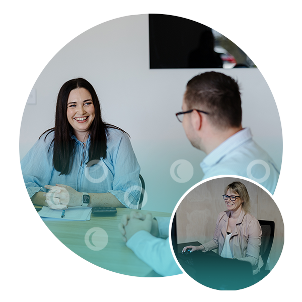 Innovative Advisory client meeting with Patrick