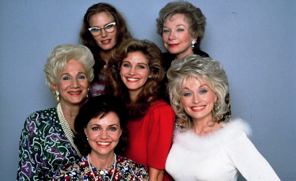 The cast of Steel Magnolias.
